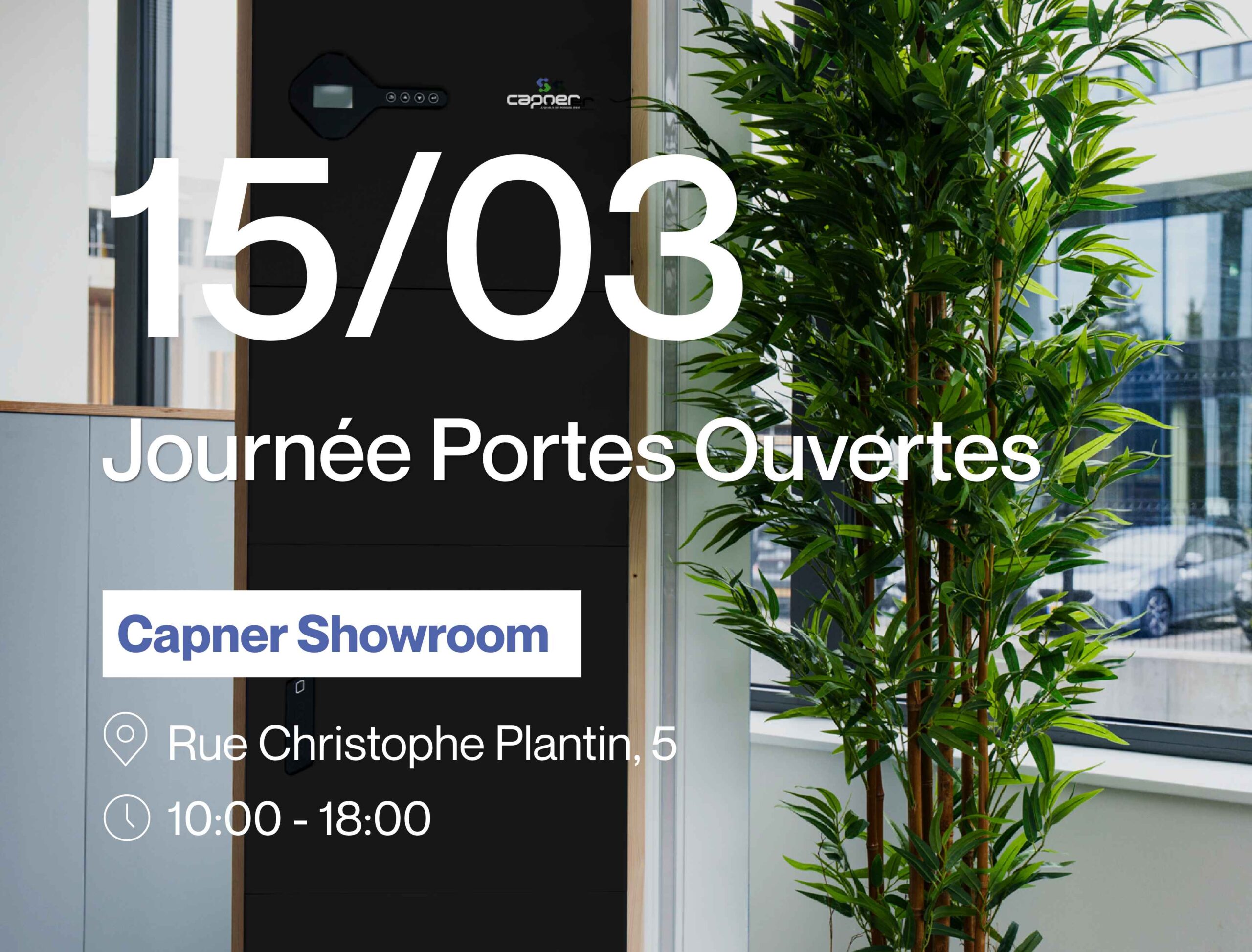 Participez à la Journée Portes Ouvertes de Capner